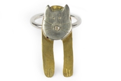 Cheryl Oknefski - Cat Spinner Ring