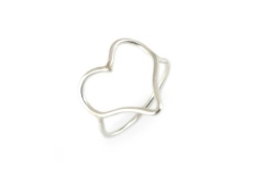 Cheryl Oknefski - Silver Heart Ring