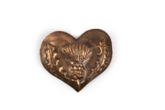 Sharon Aaron - Thistle Heart Pin